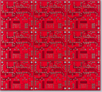pcb solder mask red